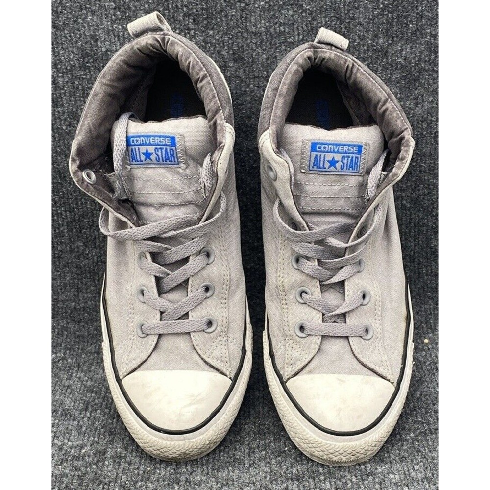 Converse All Star Men's Size 9 Grey Street Canvas Mid Top Sneaker 155742F - Picture 4 of 13